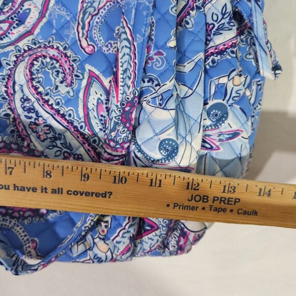 Vera Bradley Disney Glenna Satchel Cinderella Paisley Bag NWTs MSRP $120 - Picture 7 of 8